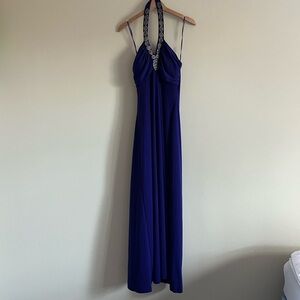 Deep Purple Vintage Y2K Gown
